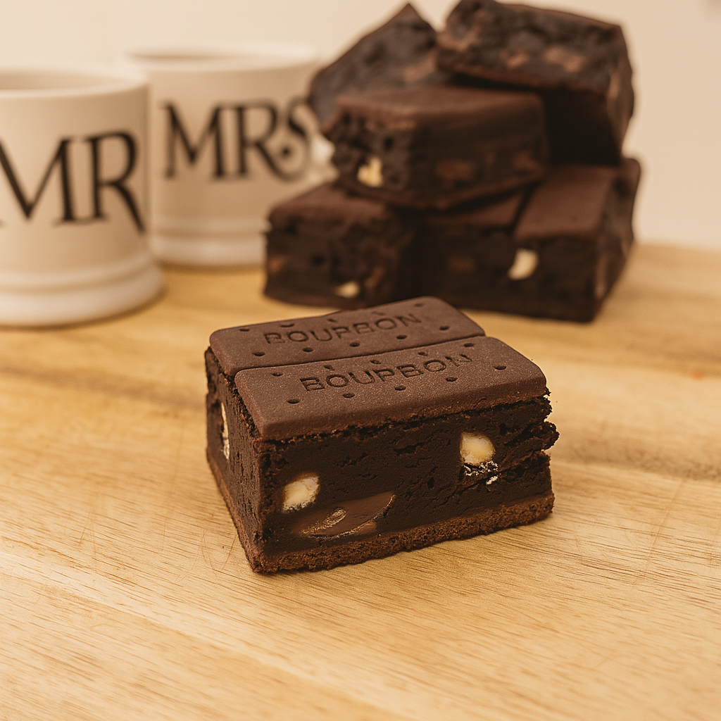 Triple Chocolate Bourbon Brownie