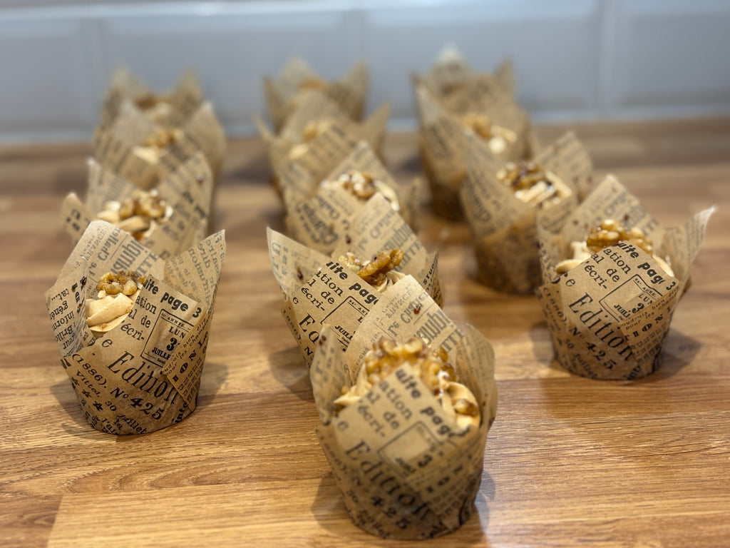 Coffee and Walnut Cupcakes