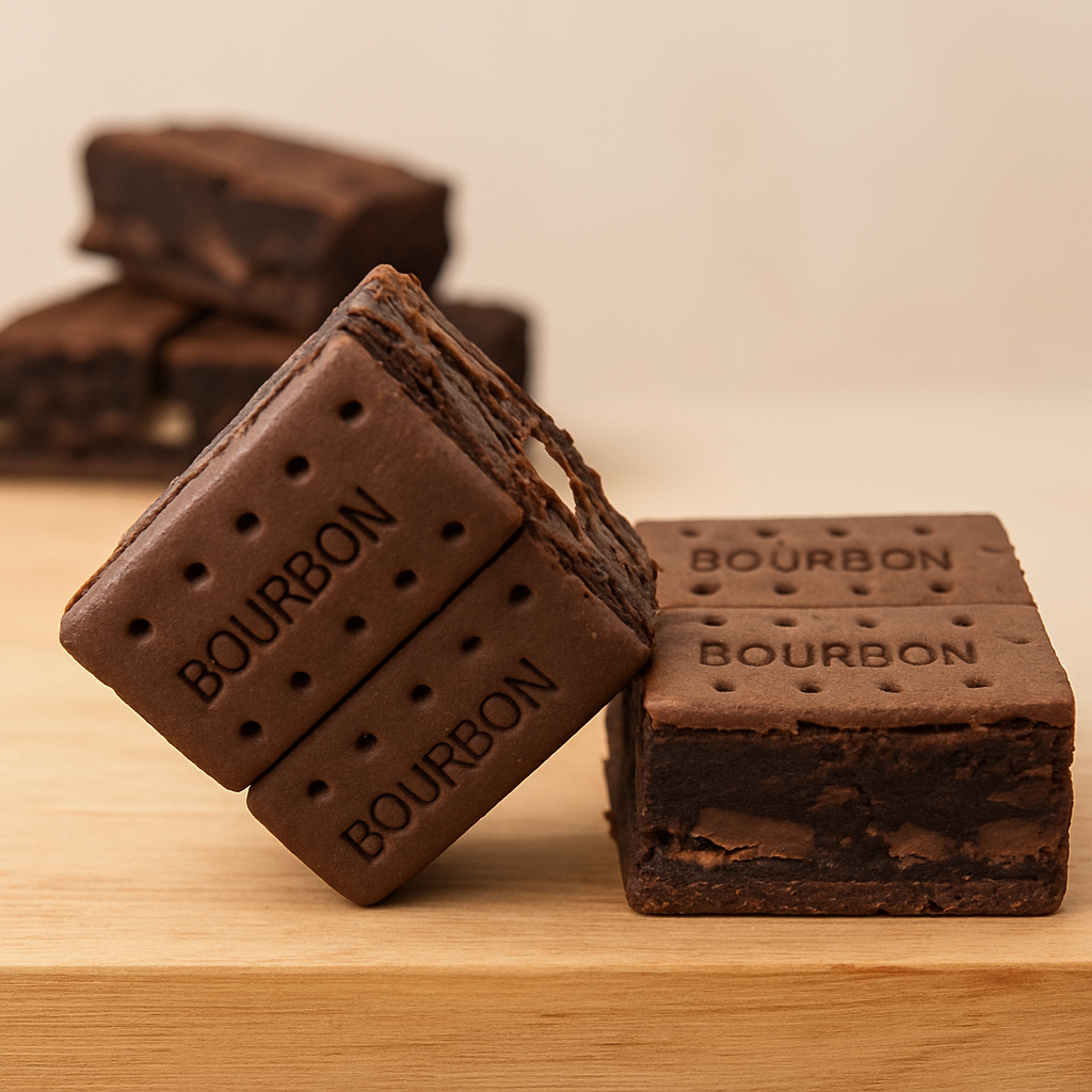 Triple Chocolate Bourbon Brownie